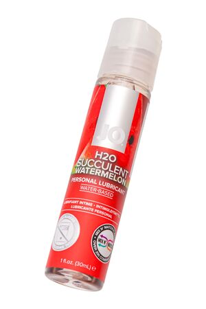 Лубрикант на водной основе с ароматом арбуза JO Flavored Watermelon - 30 мл.